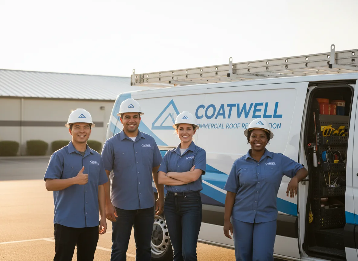 Commercial roof coating company in De Soto, GA